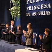 La ceremonia de entrega de los Premios Princesa de Asturias
