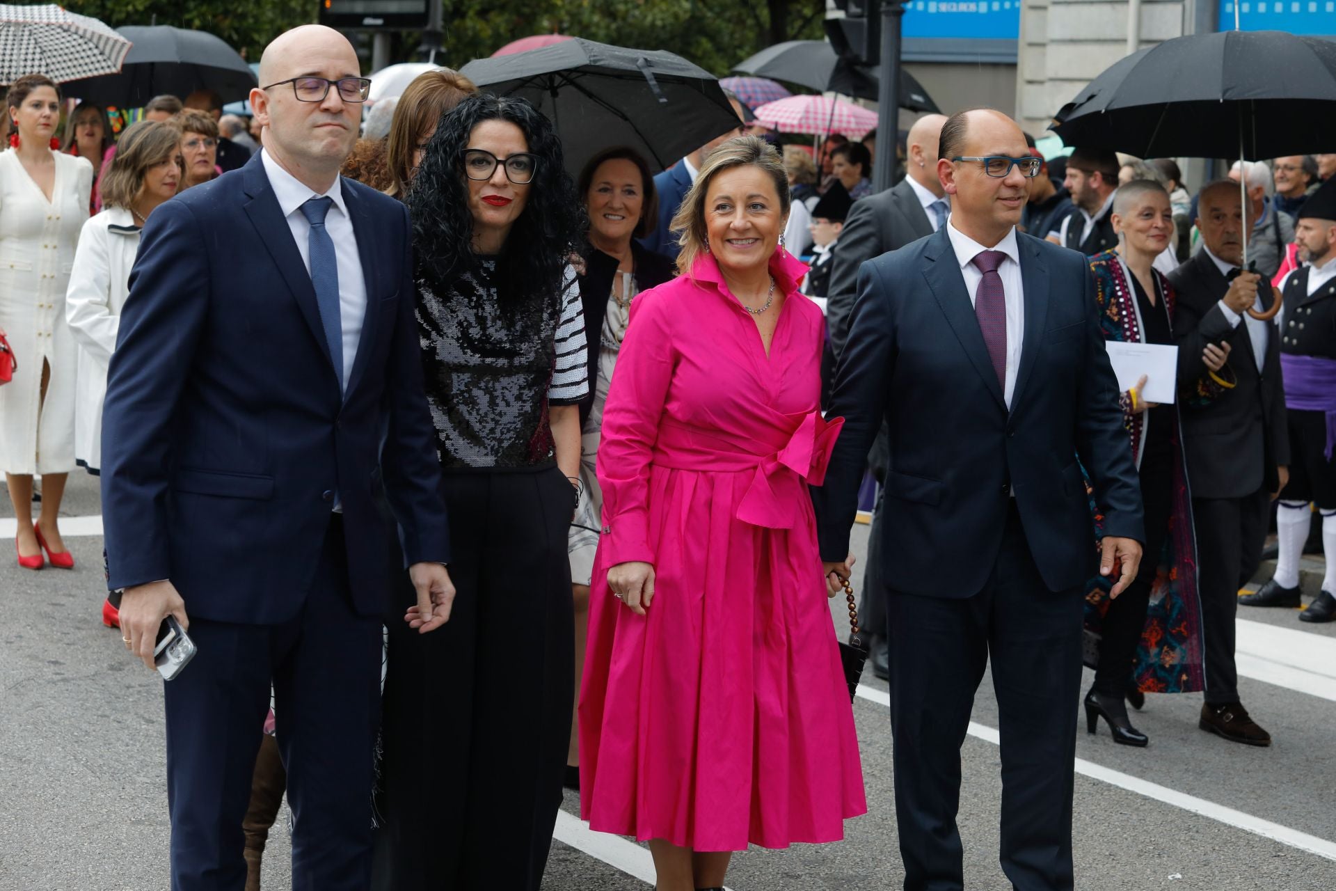 La alfombra azul de los Premios Princesa de Asturias, en imágenes