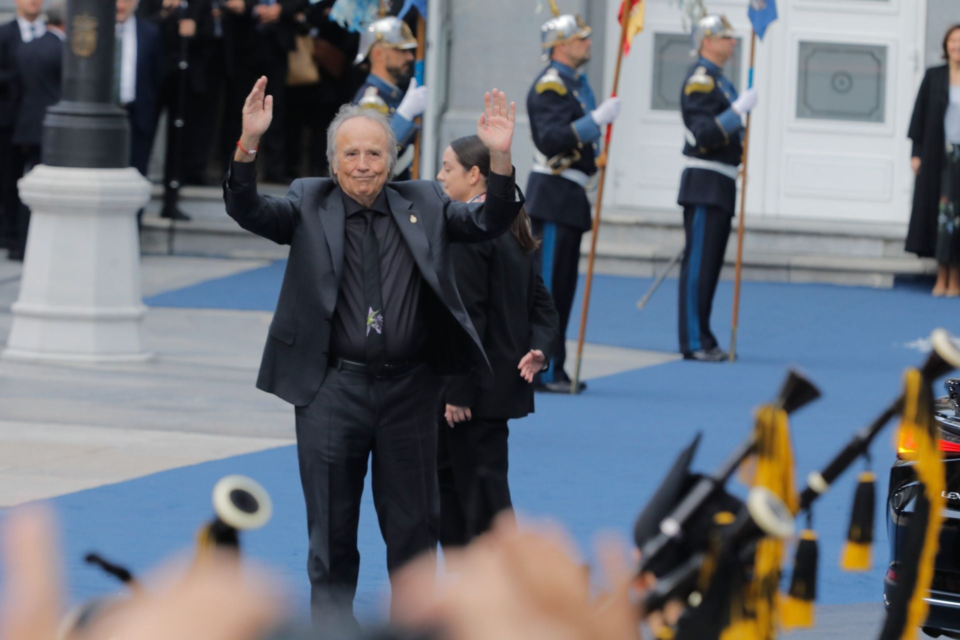 La alfombra azul de los Premios Princesa de Asturias, en imágenes