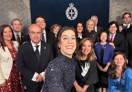 El selfi inédito de los premiados