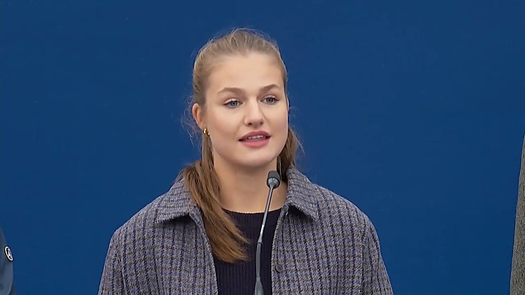 Discurso de la Princesa de Asturias en el Pueblo Ejemplar