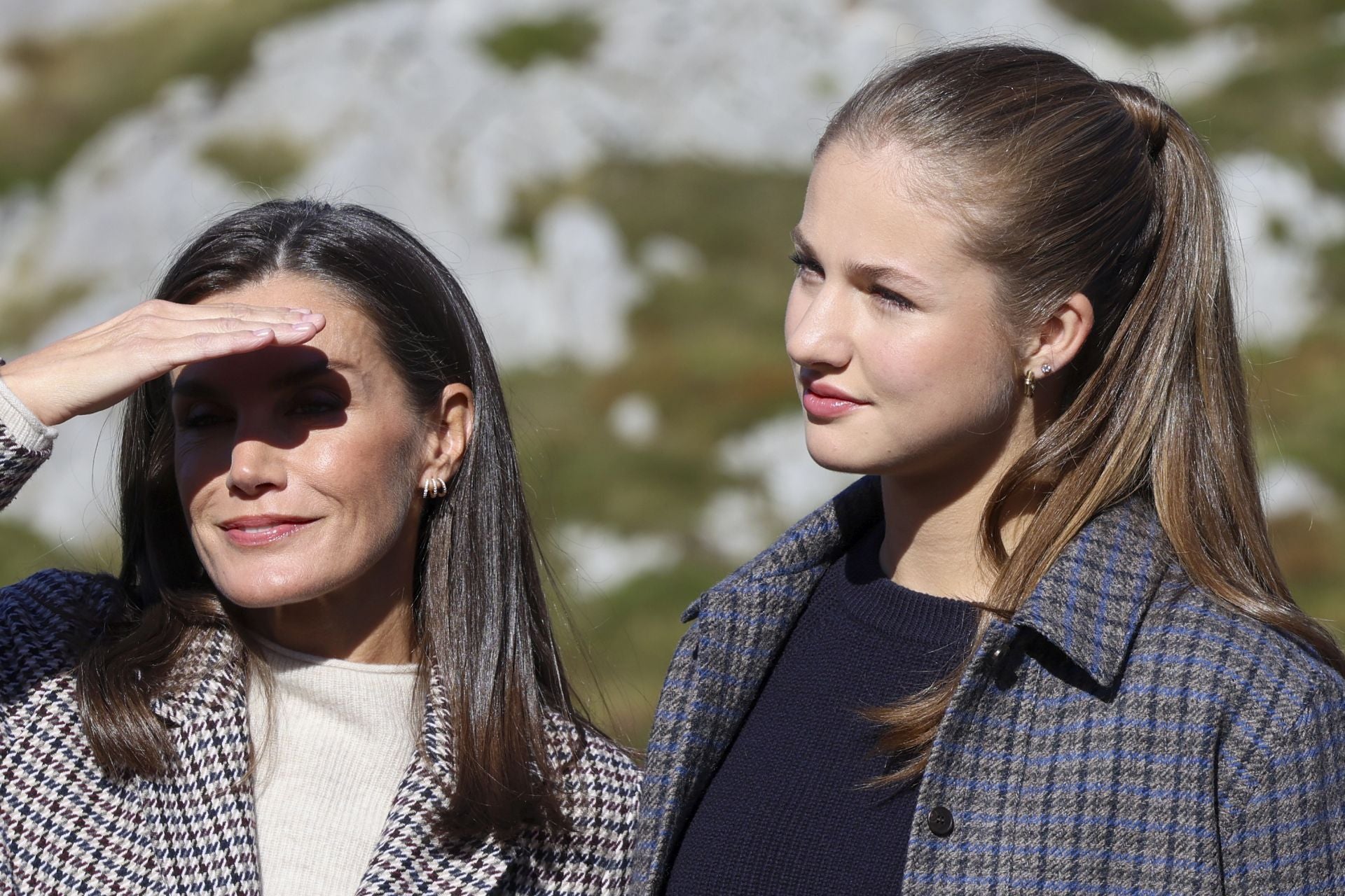 Sotres, pletórico: la visita real al Pueblo Ejemplar de Asturias, en imágenes