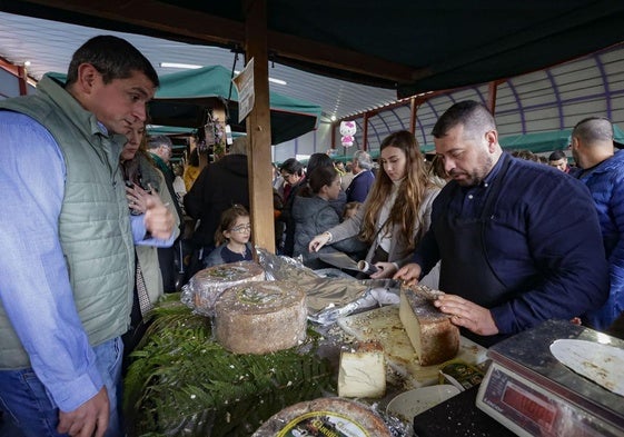 El manjar asturiano de Benia de Onís: el certamen del queso Gamonéu da sus ganadores