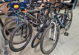 Bicicletas sustraídas en Gijón.