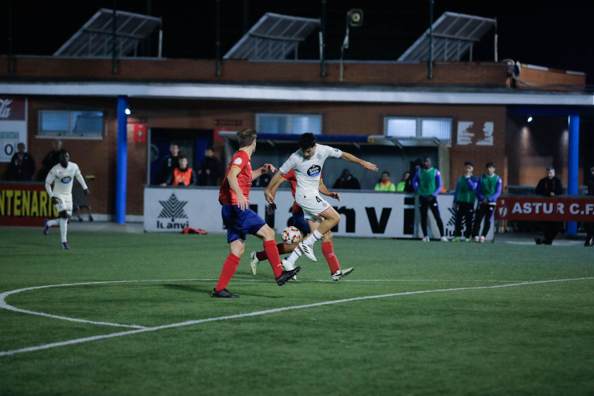 El partido del Astur en Copa del Rey, en imágenes