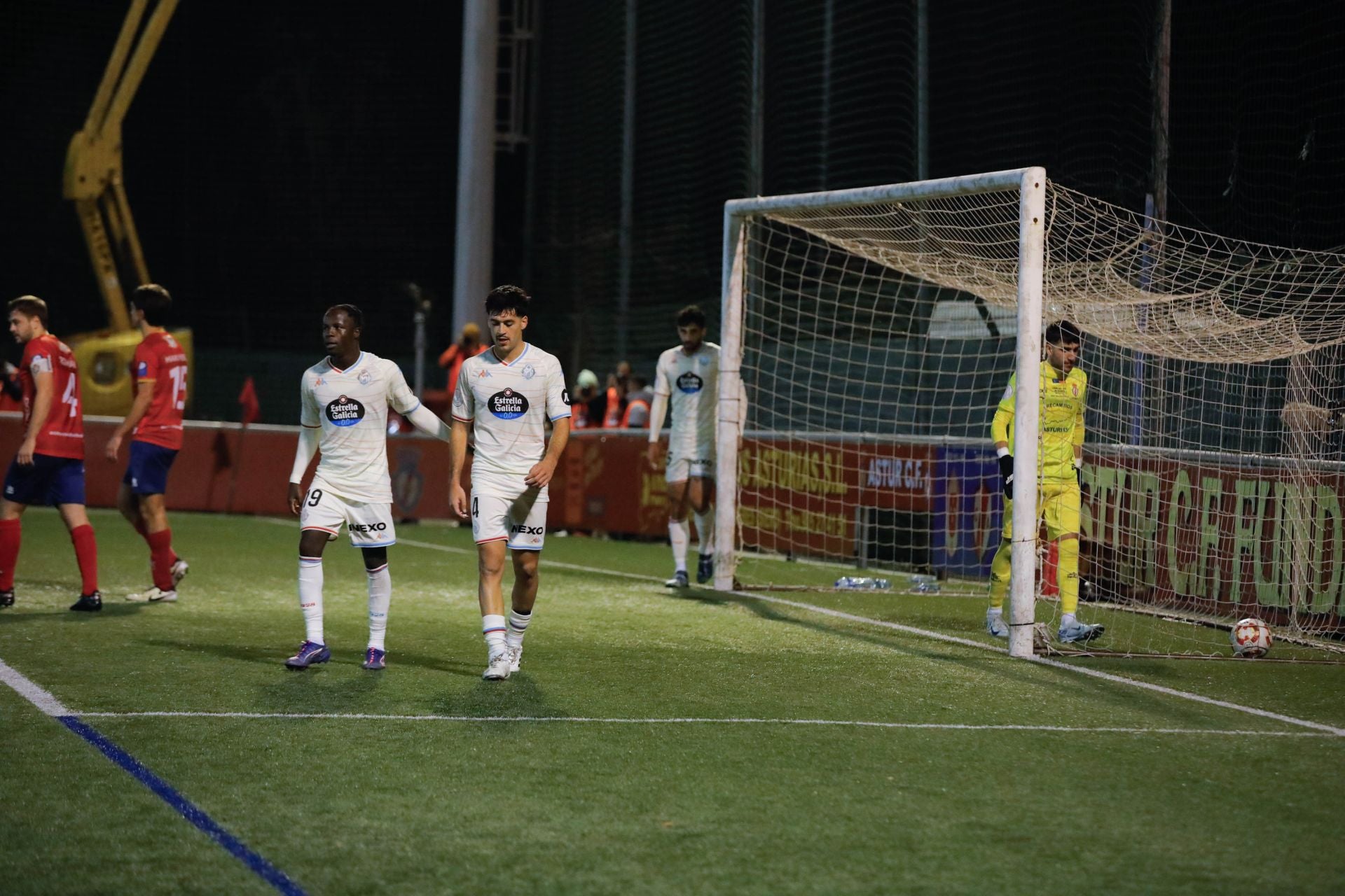 El partido del Astur en Copa del Rey, en imágenes