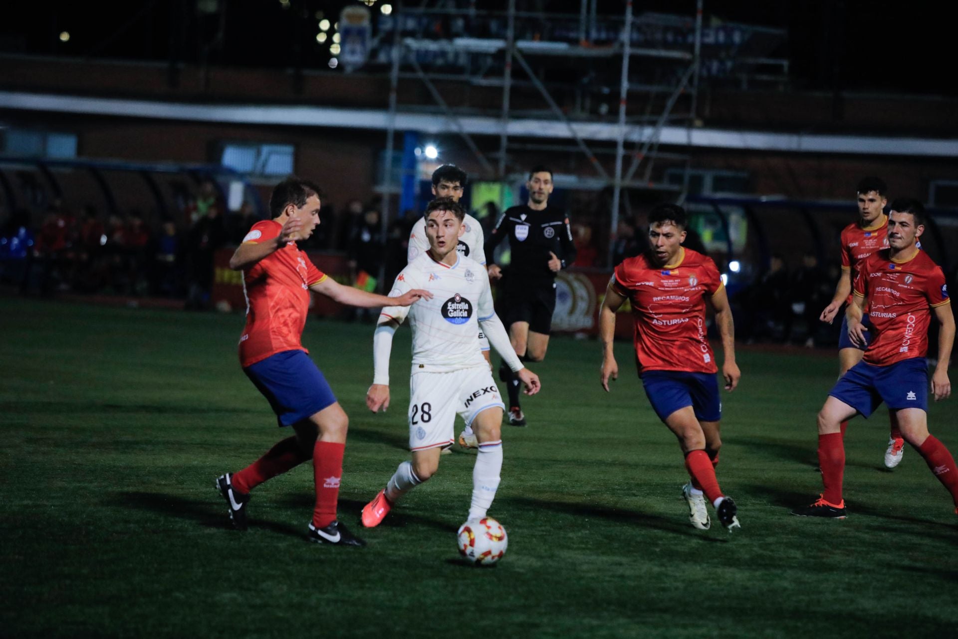 El partido del Astur en Copa del Rey, en imágenes