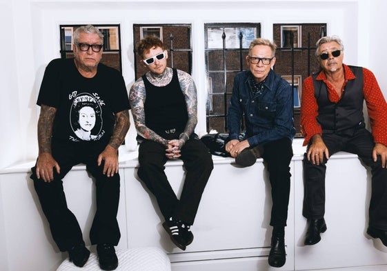 Frank Carter, con los Sex Pistols.