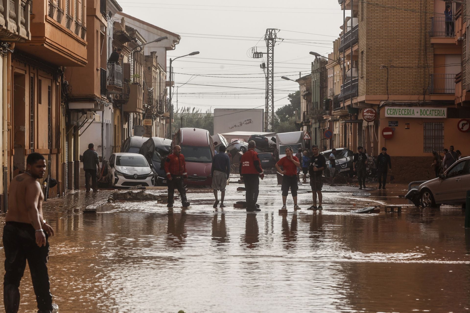 Las imágenes que deja la Dana en la Comunidad Valenciana, Castilla-La Mancha y Andalucía