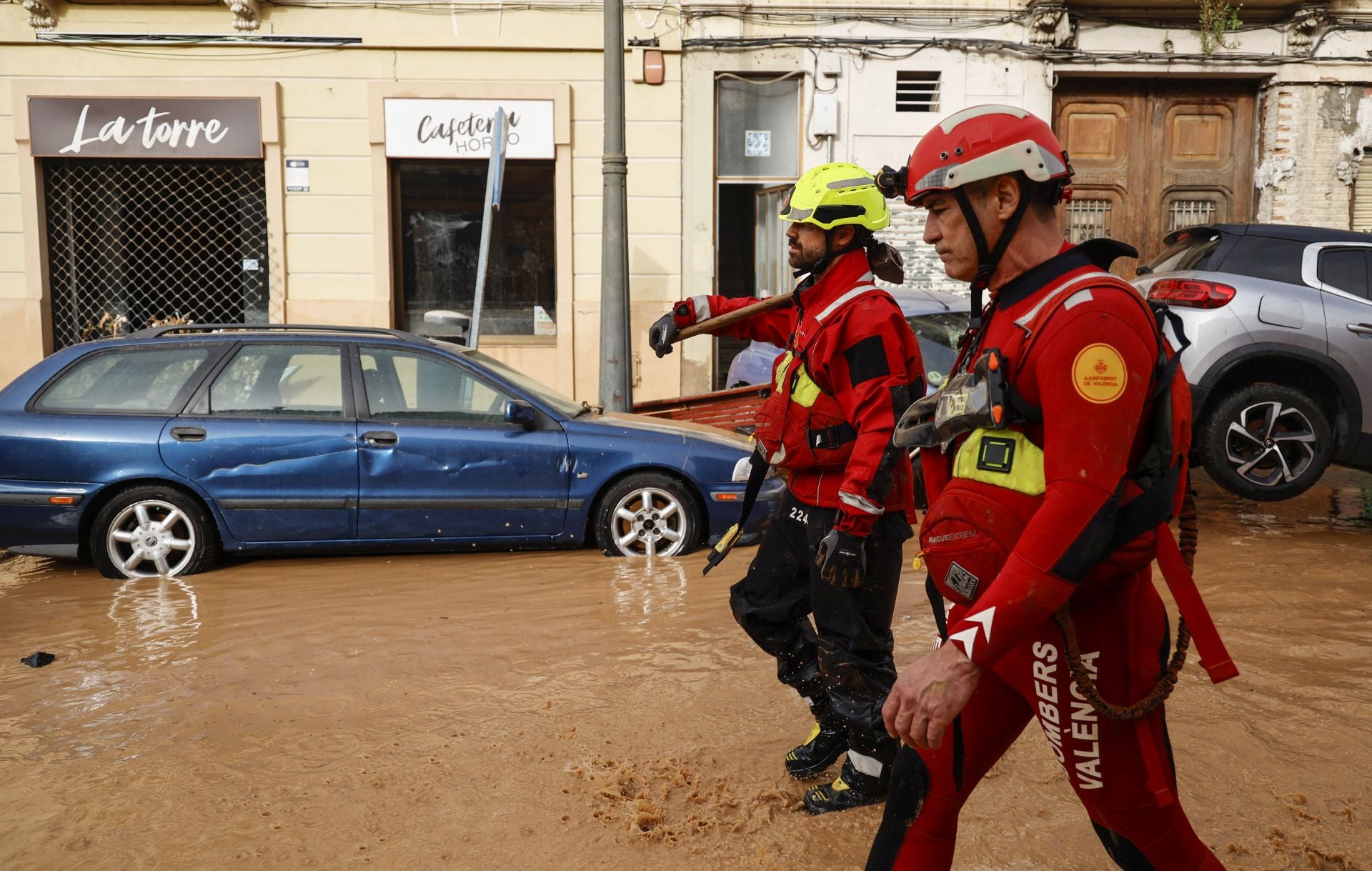 Las imágenes que deja la Dana en la Comunidad Valenciana, Castilla-La Mancha y Andalucía