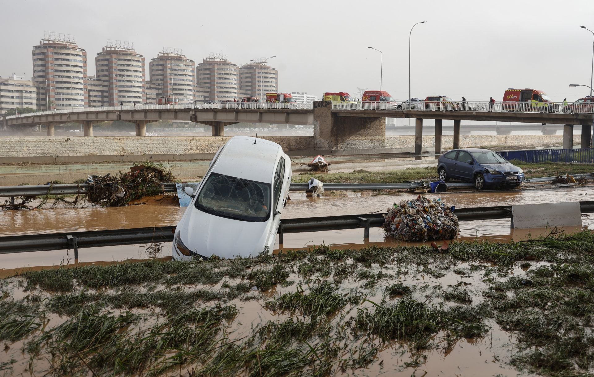 Las imágenes que deja la Dana en la Comunidad Valenciana, Castilla-La Mancha y Andalucía