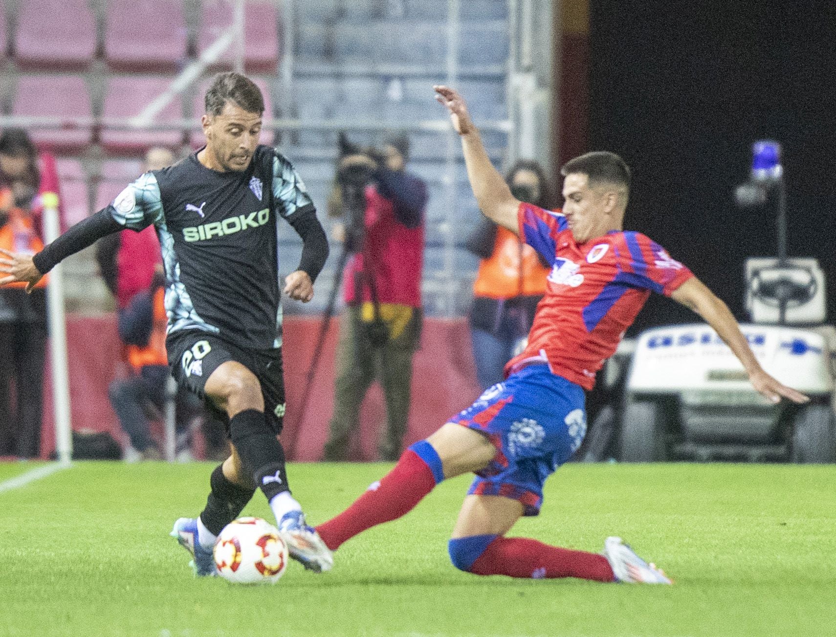 Las mejores jugadas del Numancia - Sporting de Gijón