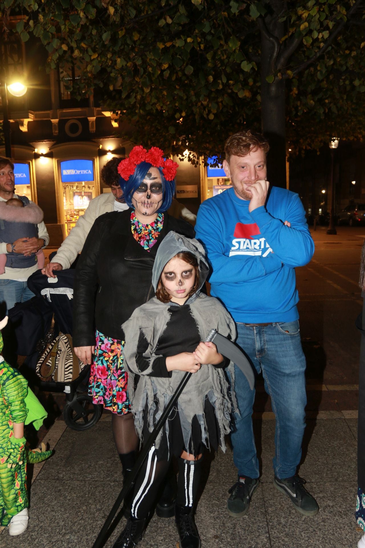 Terror en las calles de Gijón por Halloween