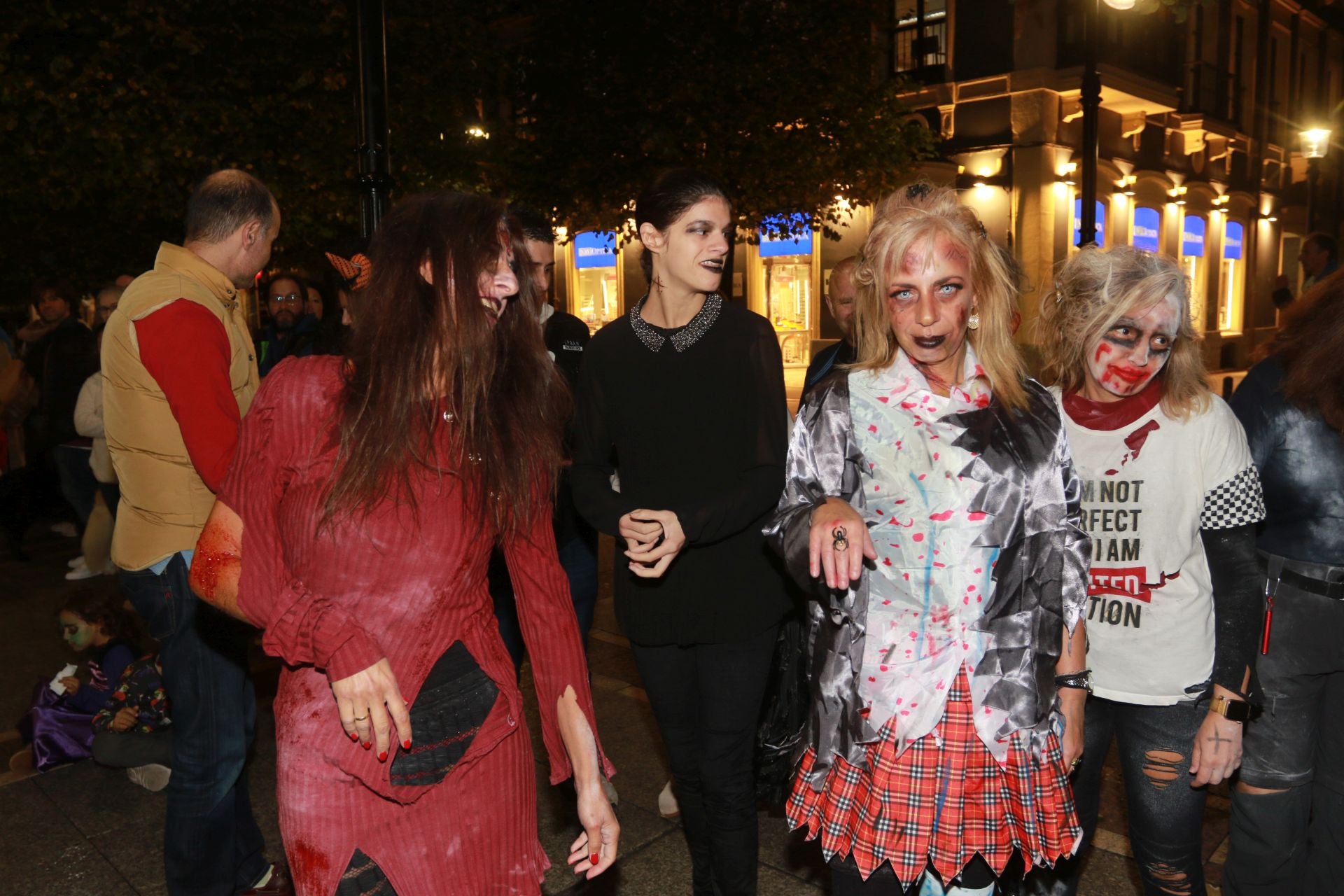 Terror en las calles de Gijón por Halloween