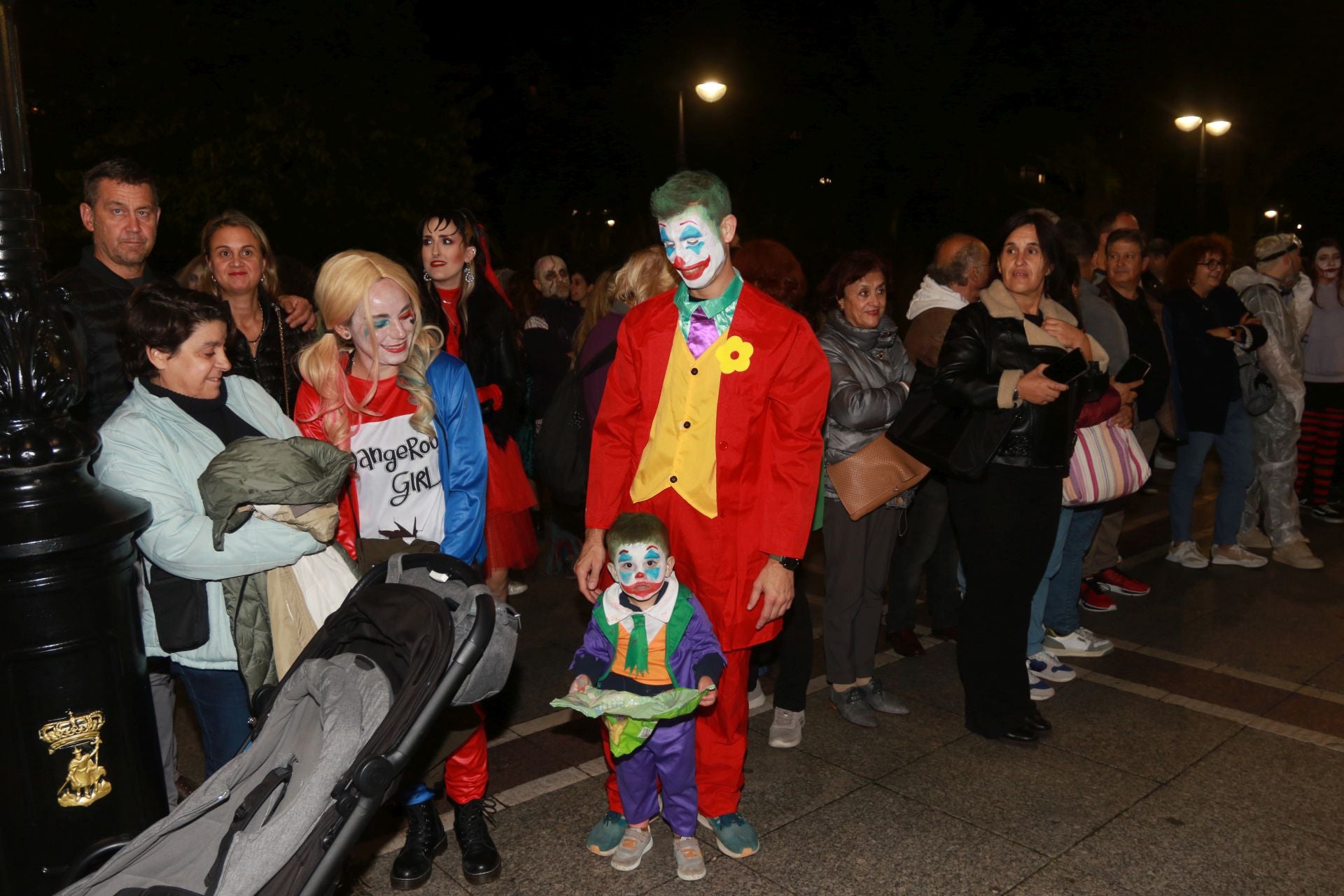 Terror en las calles de Gijón por Halloween