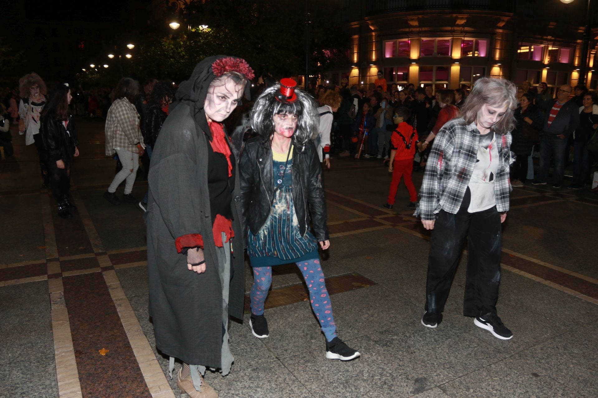 Terror en las calles de Gijón por Halloween