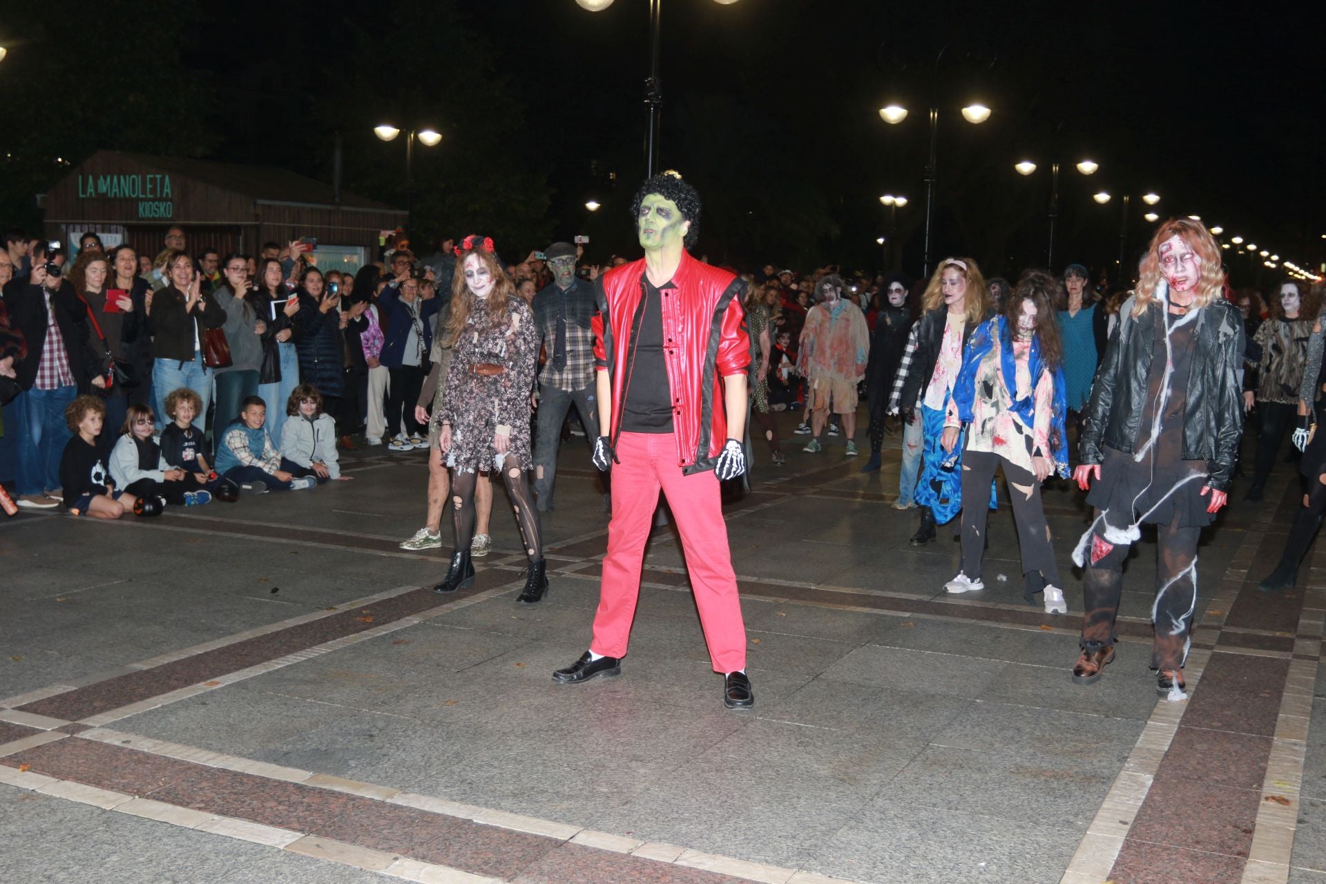 Terror en las calles de Gijón por Halloween