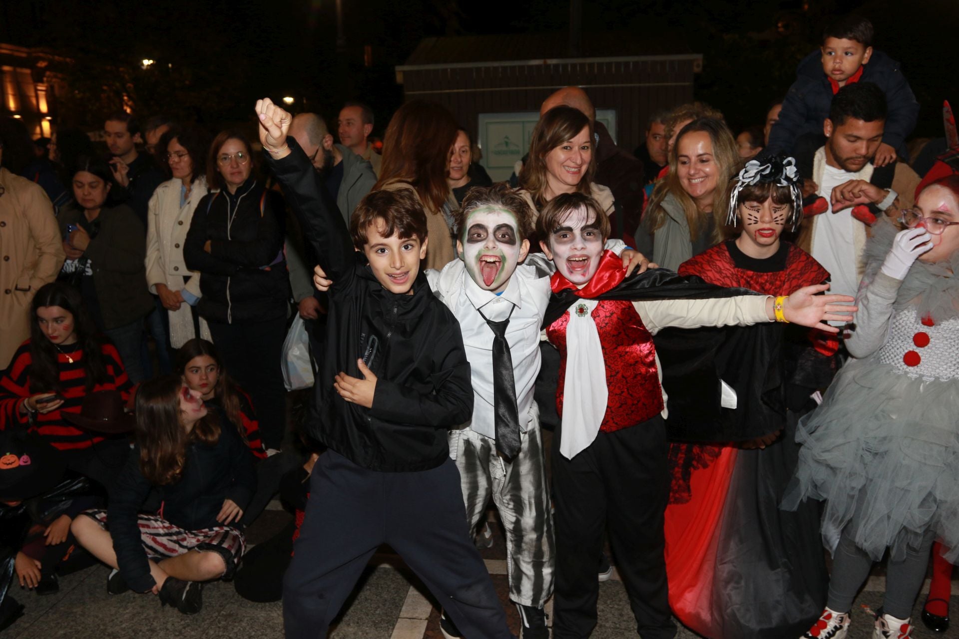 Terror en las calles de Gijón por Halloween