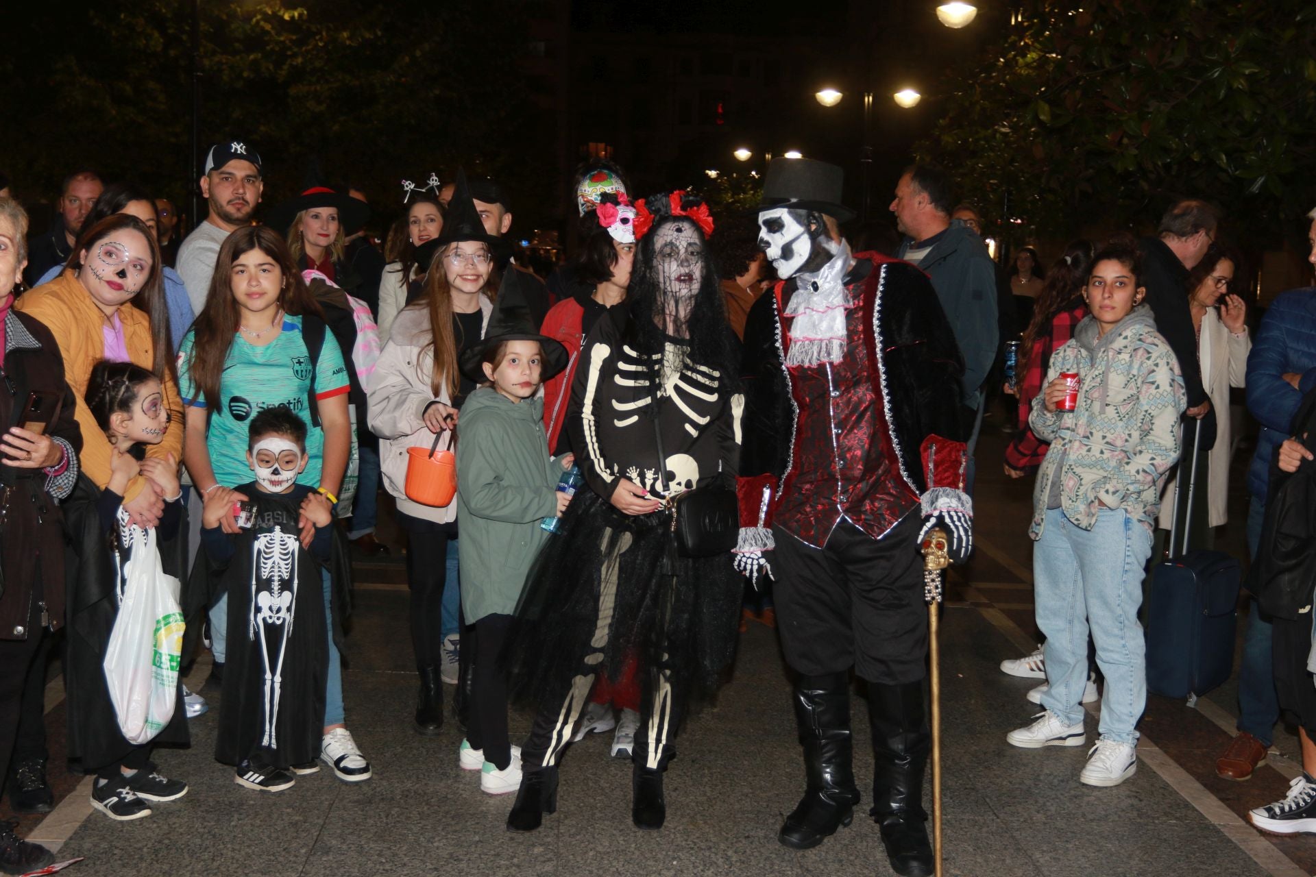 Terror en las calles de Gijón por Halloween