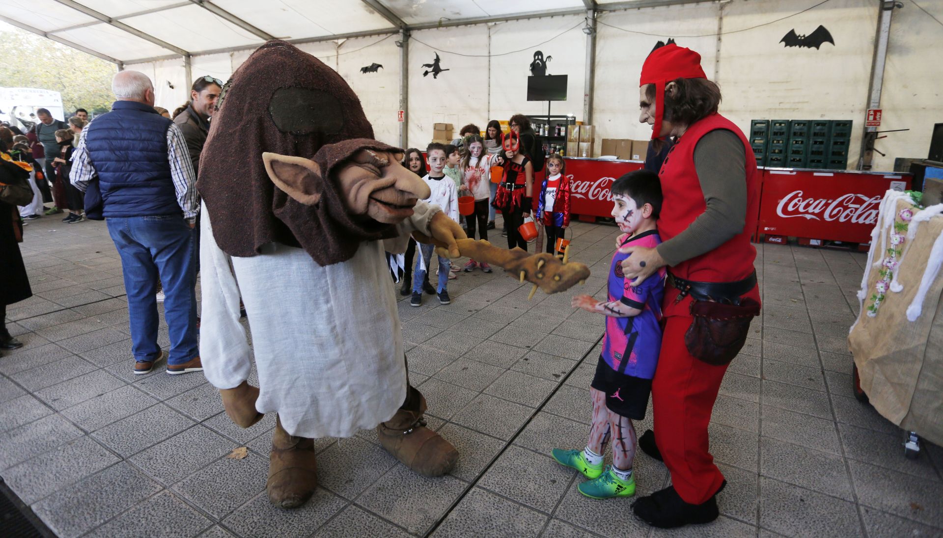 Terror en las calles de Gijón por Halloween