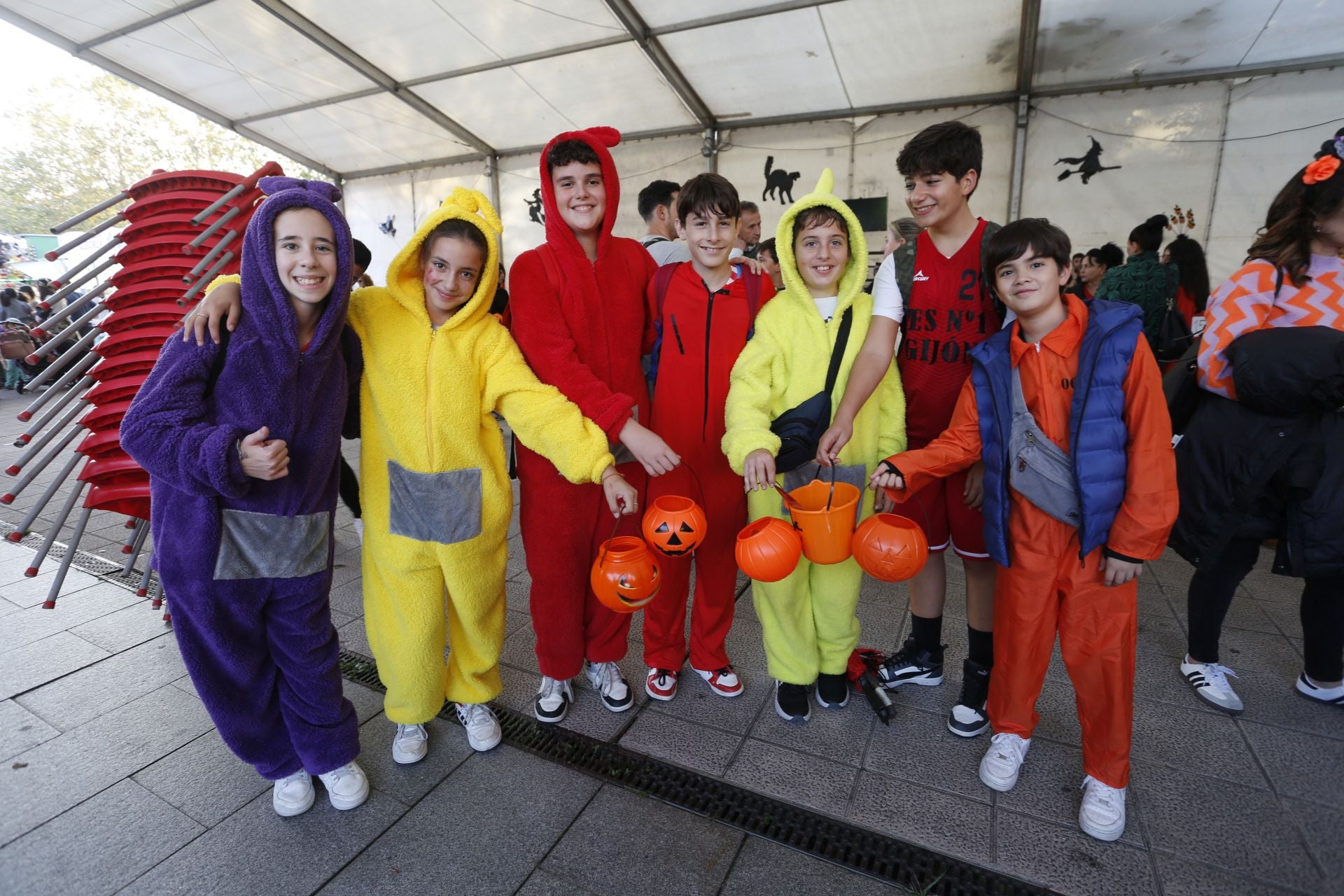 Terror en las calles de Gijón por Halloween