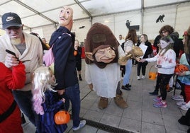 Terror en las calles de Gijón por Halloween