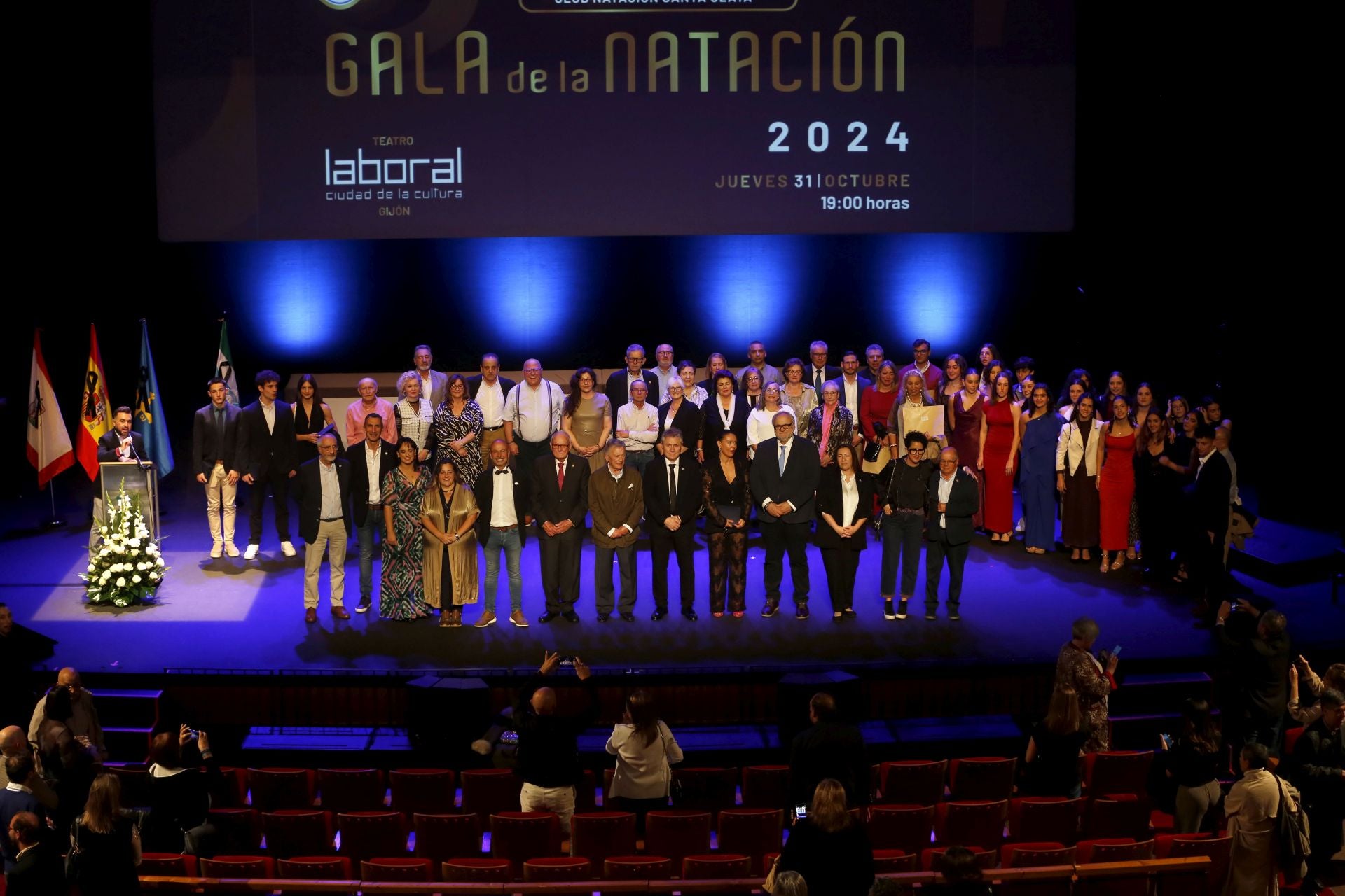 El Club de Natación Santa Olaya celebra su gala anual