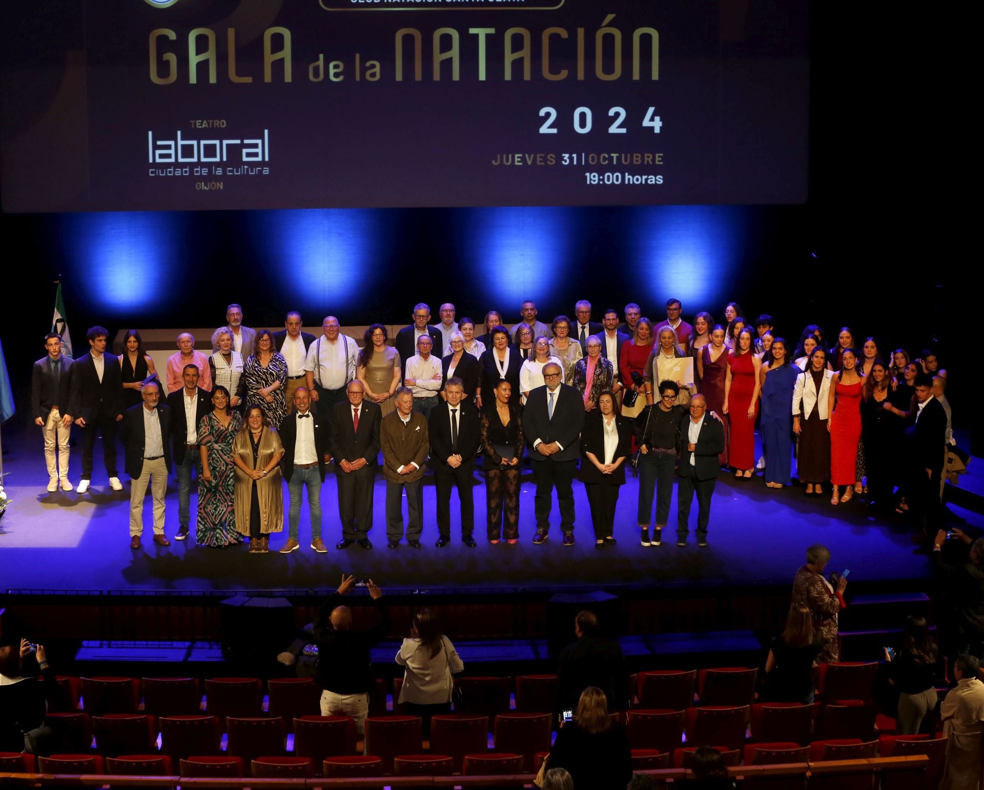 El Club de Natación Santa Olaya celebra su gala anual