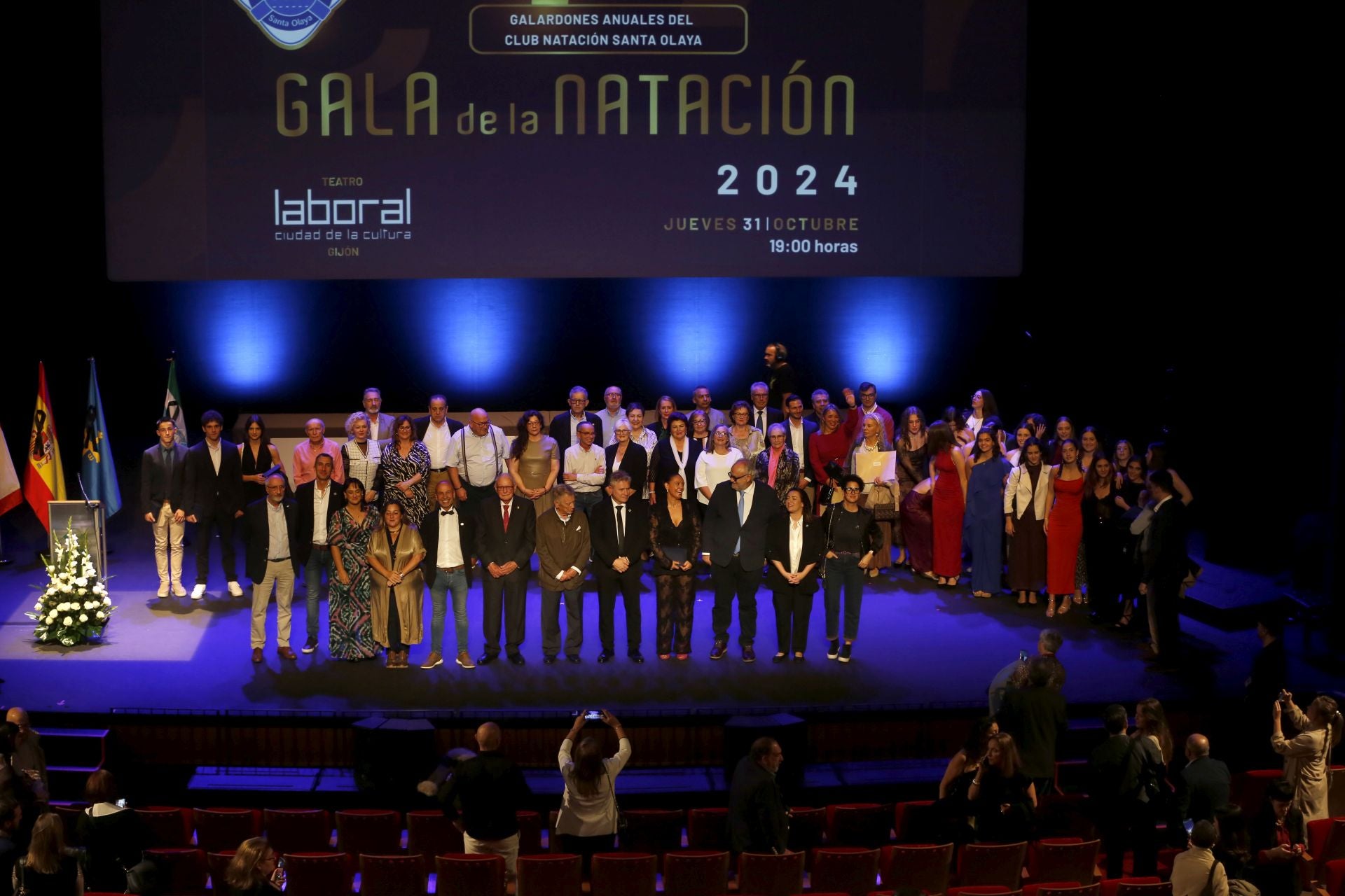 El Club de Natación Santa Olaya celebra su gala anual