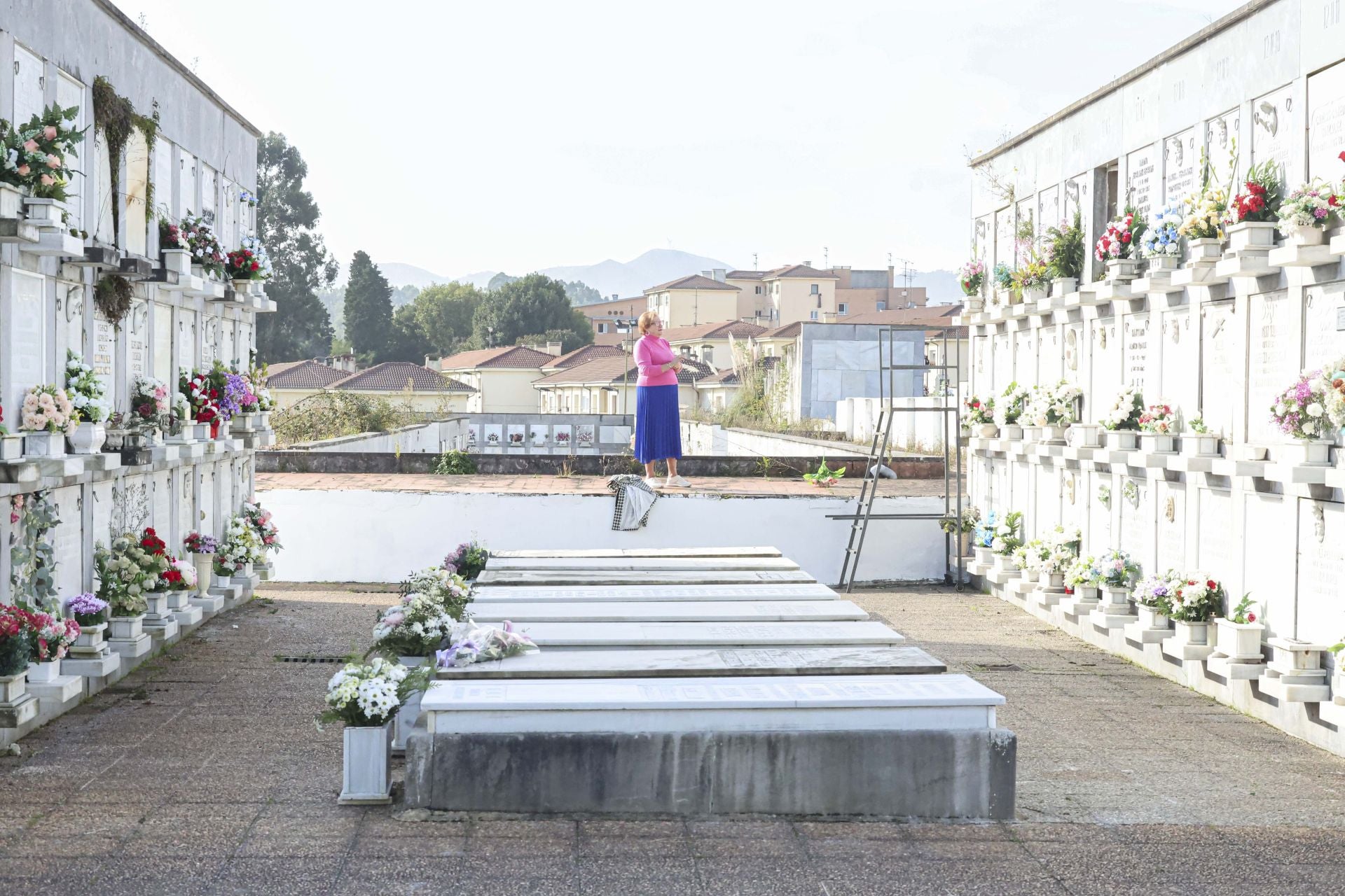 En fotos: Así ha sido la jornada de recuerdo en los cementerios asturianos