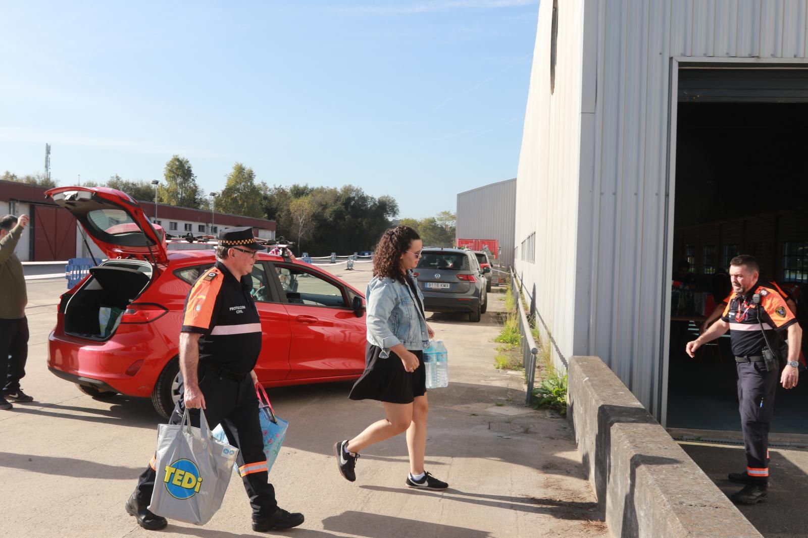 Gijón arrima el hombro con los afectados por la DANA