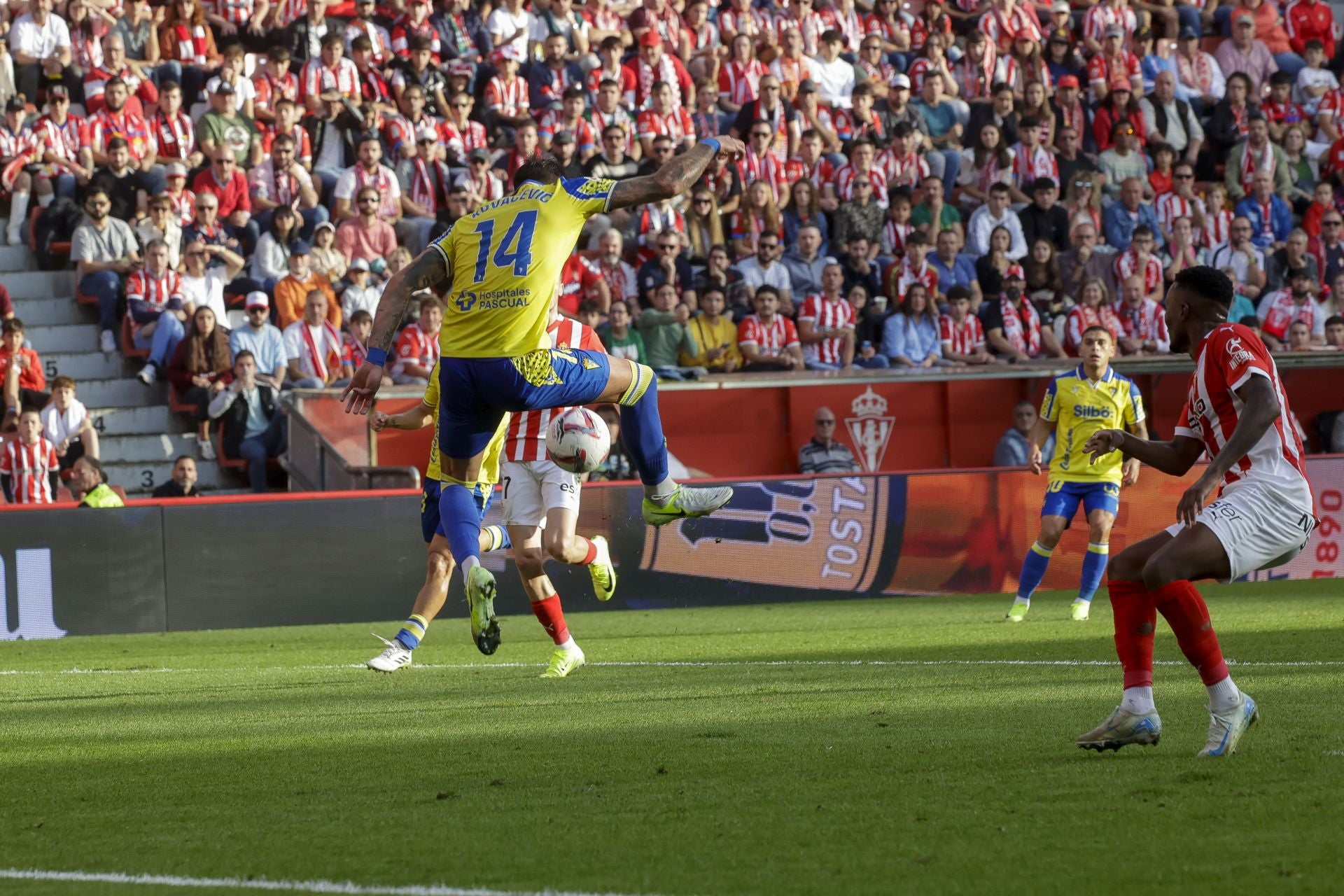 Fotos: Las mejores jugadas del Sporting de Gijón-Cádiz en El Molinón