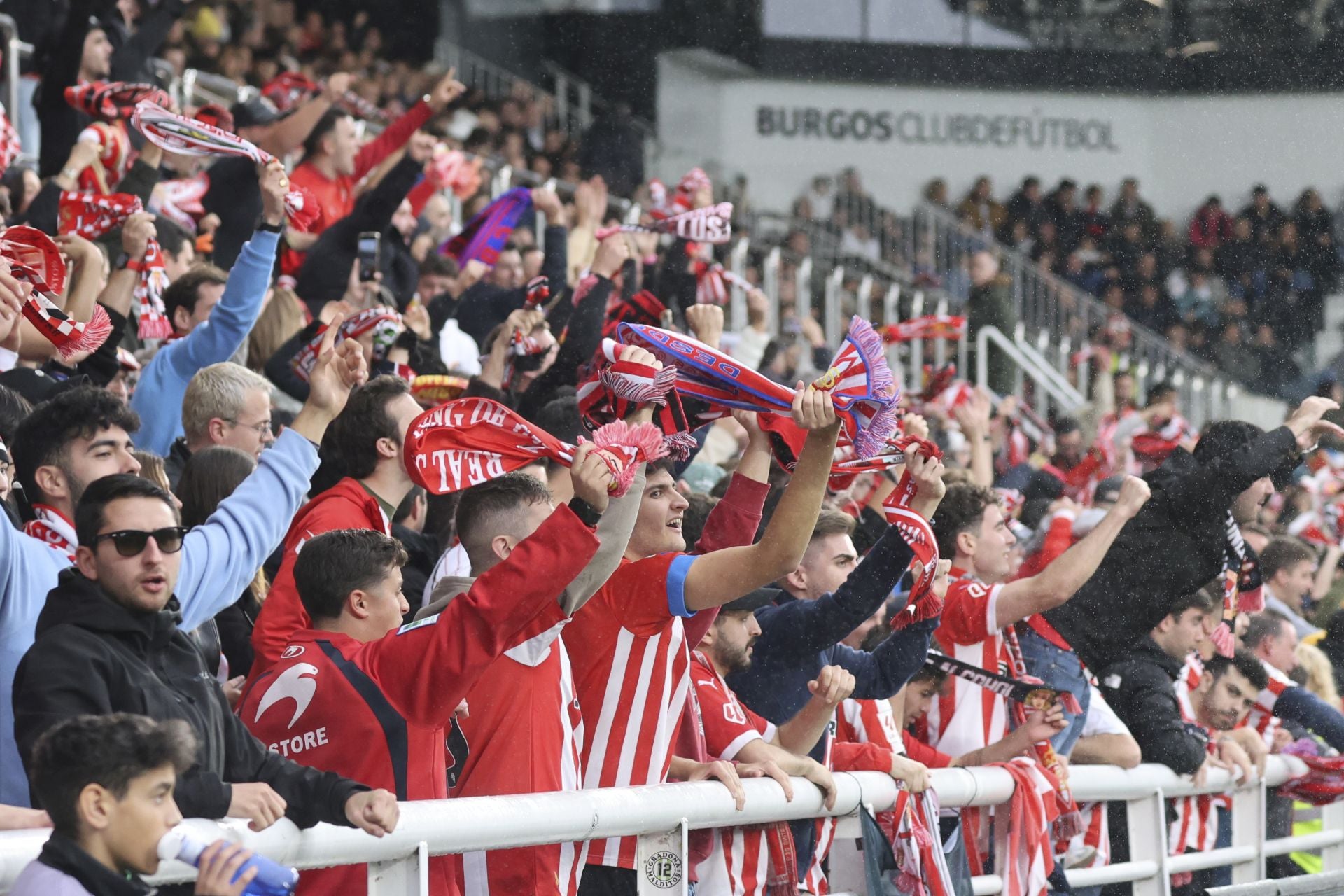 Las mejores imágenes del Burgos - Sporting