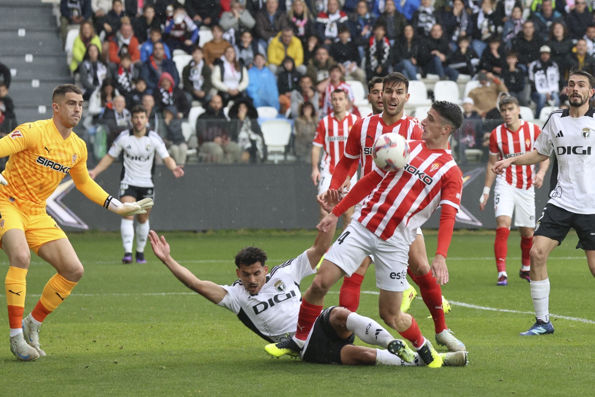 Las mejores imágenes del Burgos - Sporting