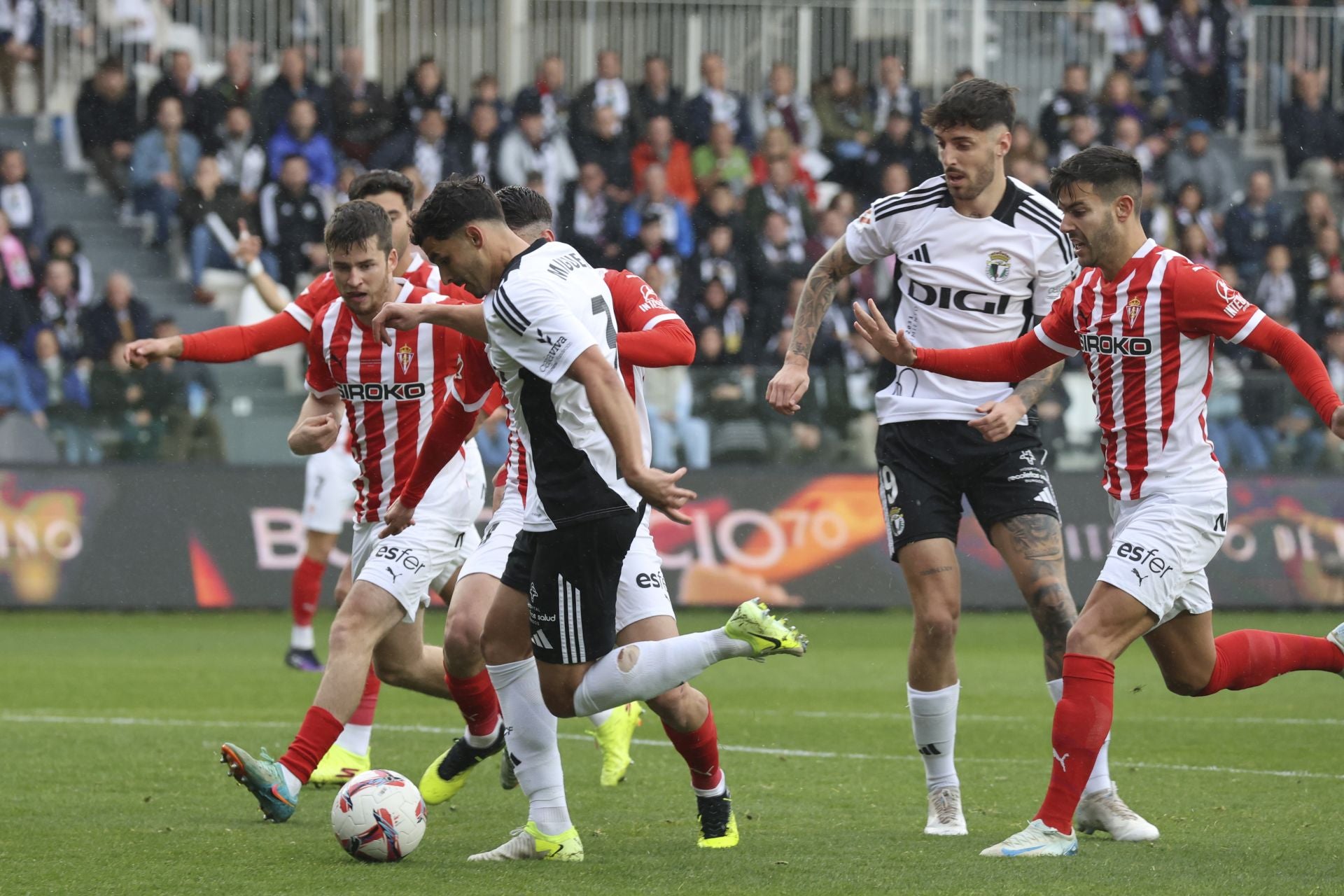 Las mejores imágenes del Burgos - Sporting