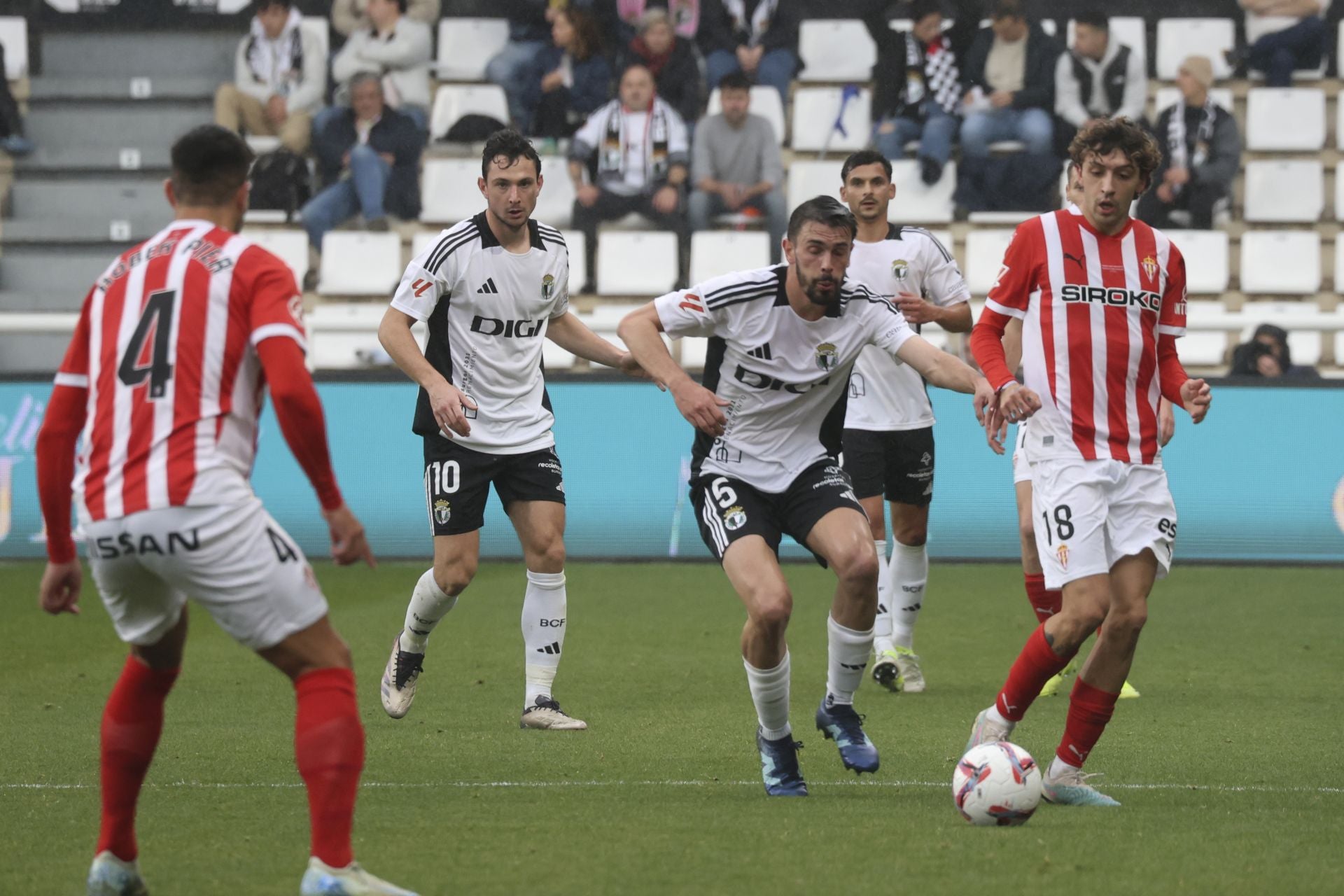 Las mejores imágenes del Burgos - Sporting