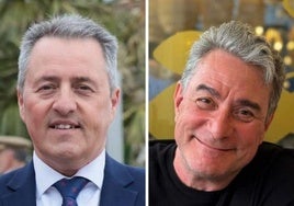 Gilberto González Roza y José Santos Alario.