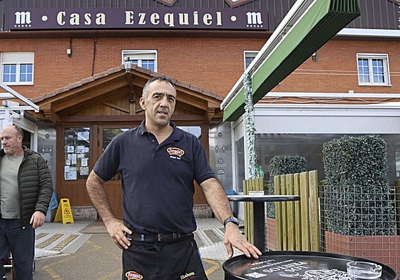 El encargado de Casa Ezequel, Alberto Hevia.