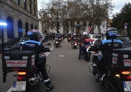 Multitudinario adiós en Gijón al Policía Local Gilberto González