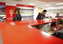 Oficinas del Sporting de Gijón.