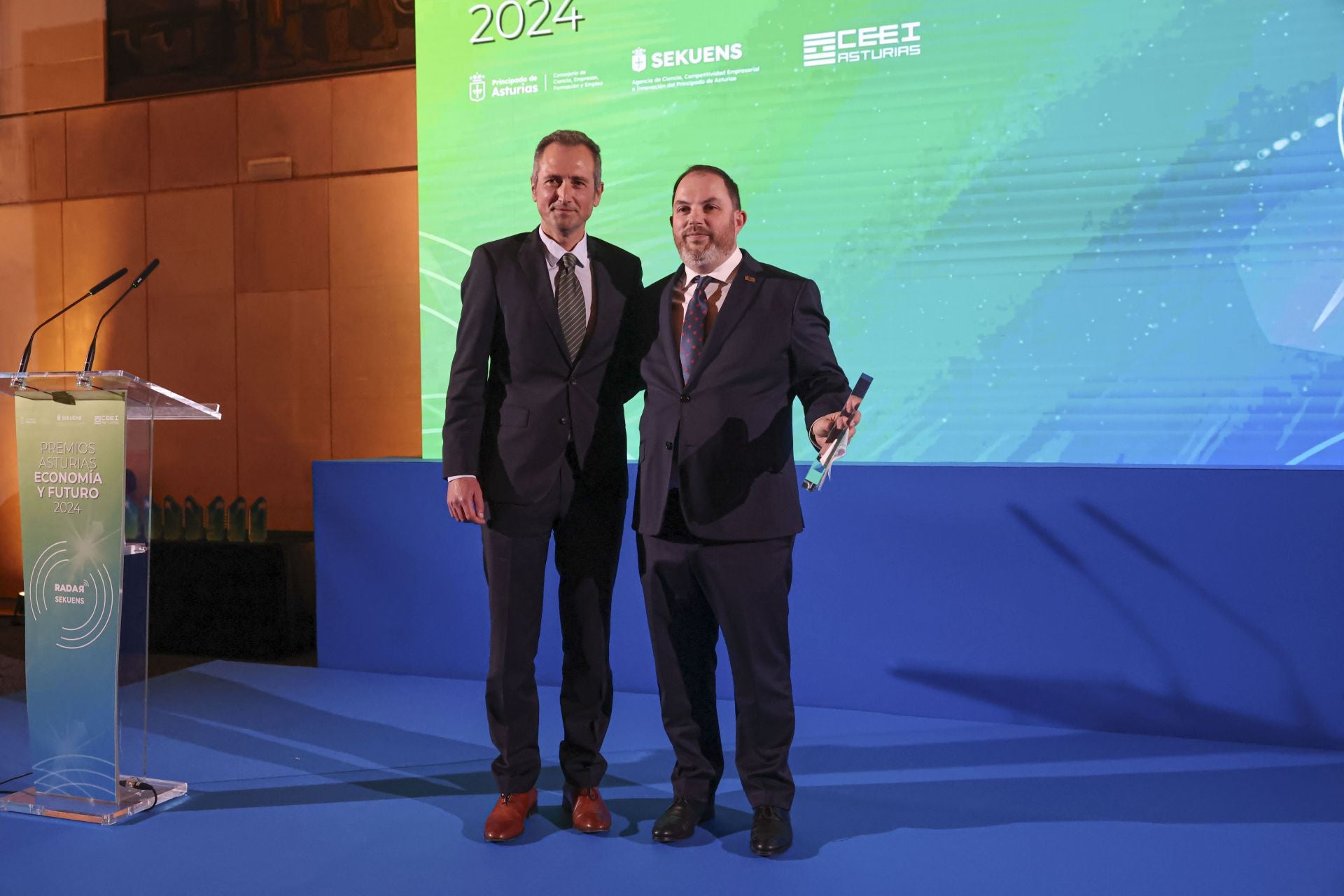 Sekuens hace entrega de los Premios Asturias Economía y Futuro 2024