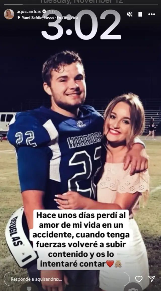 Sandra Perez y su novio, Cauy Alan.