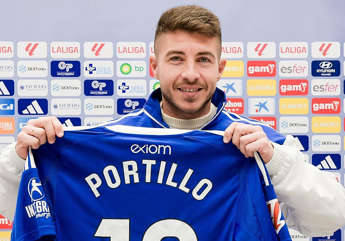 Portillo: «Estoy a disposición del míster y cuerpo técnico del Real Oviedo»