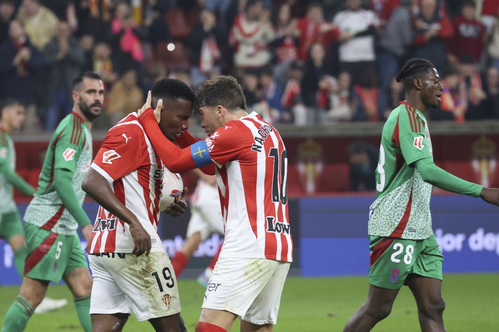 Las mejores jugadas del Sporting de Gijón - Granada