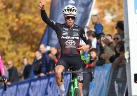 Benjamín Noval selló en Alcobendas la victoria en la Copa de España.