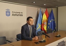 Guillermo Peláez, consejero de Hacienda del Principado de Asturias.