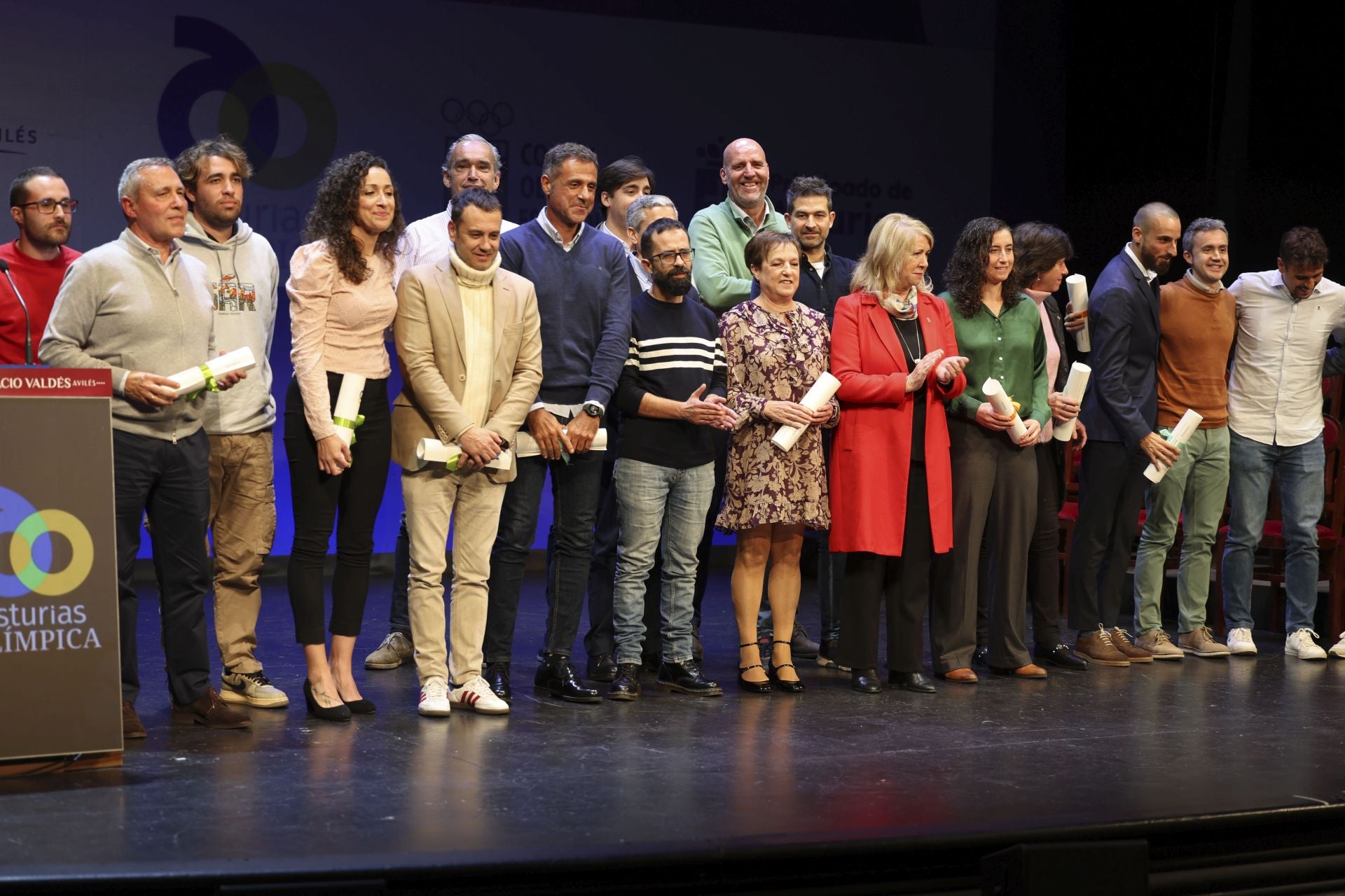 Avilés se rinde a los deportistas olímpicos asturianos