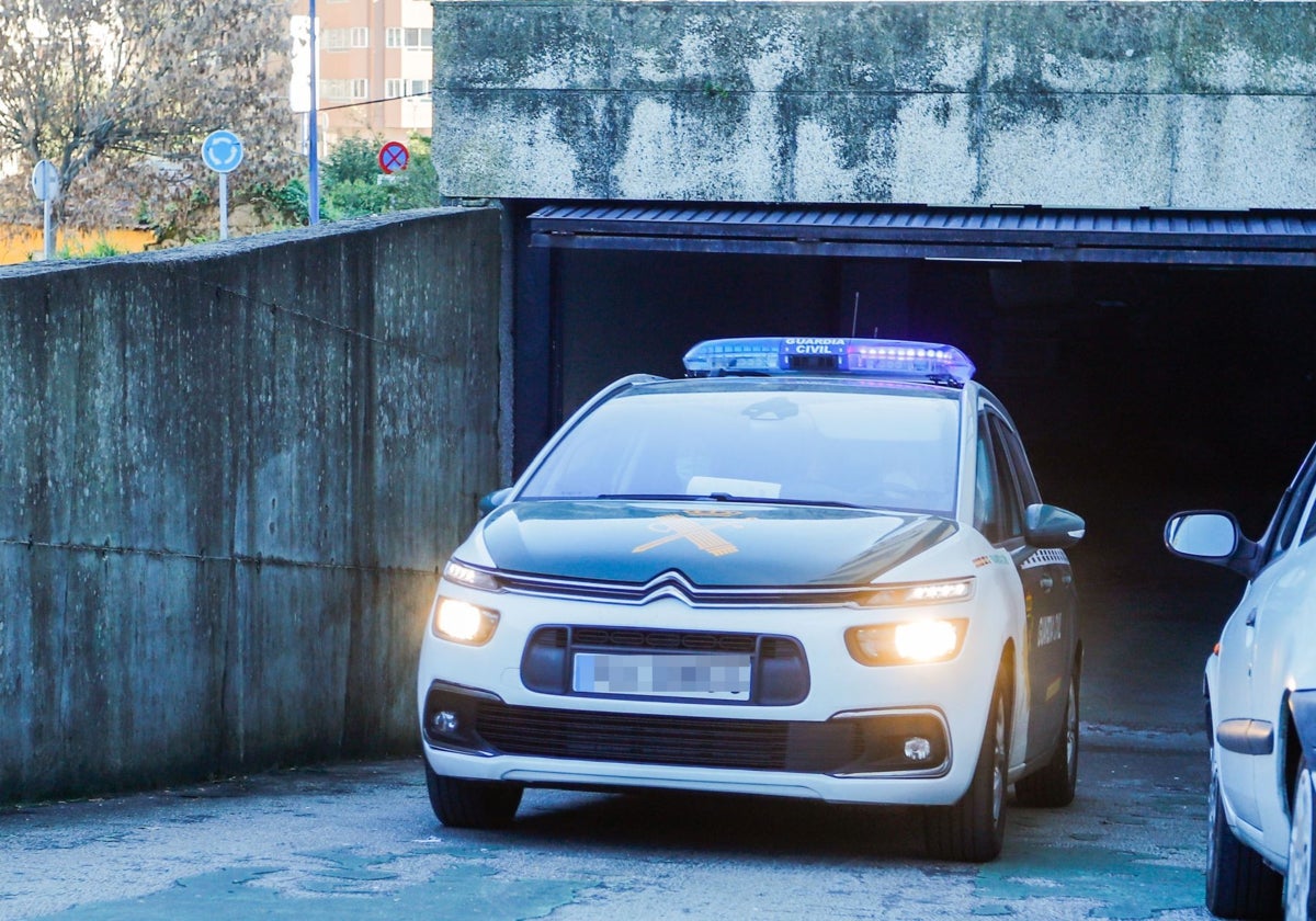 Un coche de la Guardia Civil.