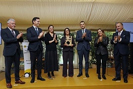 Belarmino Feito, Jorge González, Montserrat Martínez, Teresa Fernández Marmiesse, Guillermo Peláez, María Calvo y Pablo Junceda.
