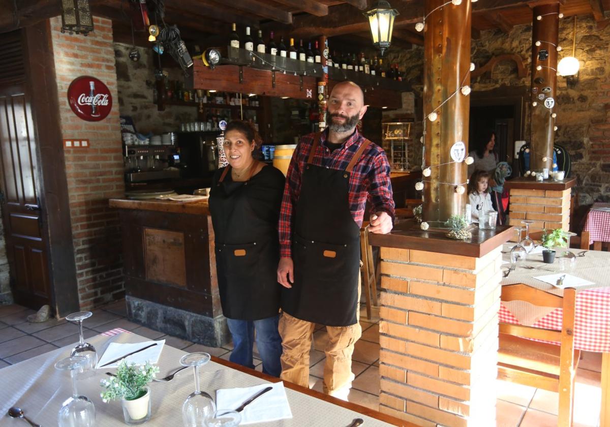 Carmen Moreno y QuecoCurrás, en El Sabil.